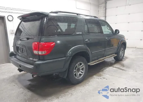2007 Toyota Sequoia Limited V8 z USA, uszkodzony, nr VIN 5TDBT48A67S286612